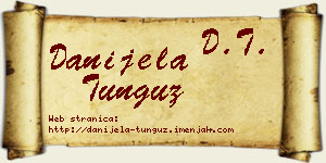 Danijela Tunguz vizit kartica